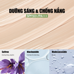 Phấn Nước Glamrr Q Long Wear DD Cushion SPF50+/PA+++ (1 lõi x 13g)