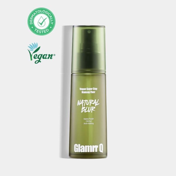 Xịt Khóa Nền Glamrr Q Vegan Super Stay Makeup Fixer