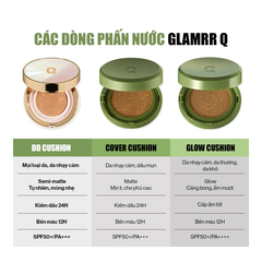 Phấn Nước Glamrr Q Long Wear DD Cushion SPF50+/PA+++ (1 lõi x 13g)