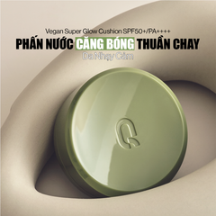 Phấn Nước Căng Bóng Glamrr Q Vegan Super Glow Cushion SPF50+/PA++++ (1 lõi x 15g)