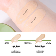 Phấn Nước Căng Bóng Glamrr Q Vegan Super Glow Cushion SPF50+/PA++++ (1 lõi x 15g)