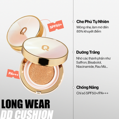 Combo Glamrr Q Cushion & Xịt Khóa Nền Cố Định Glamrr Q Vegan Super Stay Makeup Fixer