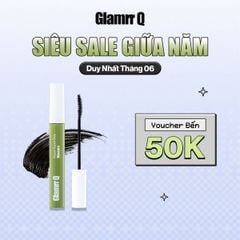 Mascara Chuốt Mi Glamrr Q Dày Cong Chống Nước Thuần Chay Vegan Super Stay Mascara (7g)