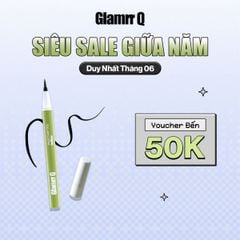 Kẻ Mắt Glamrr Q Chống Nước Thuần Chay Vegan Super Stay Eyeliner (0.6g)