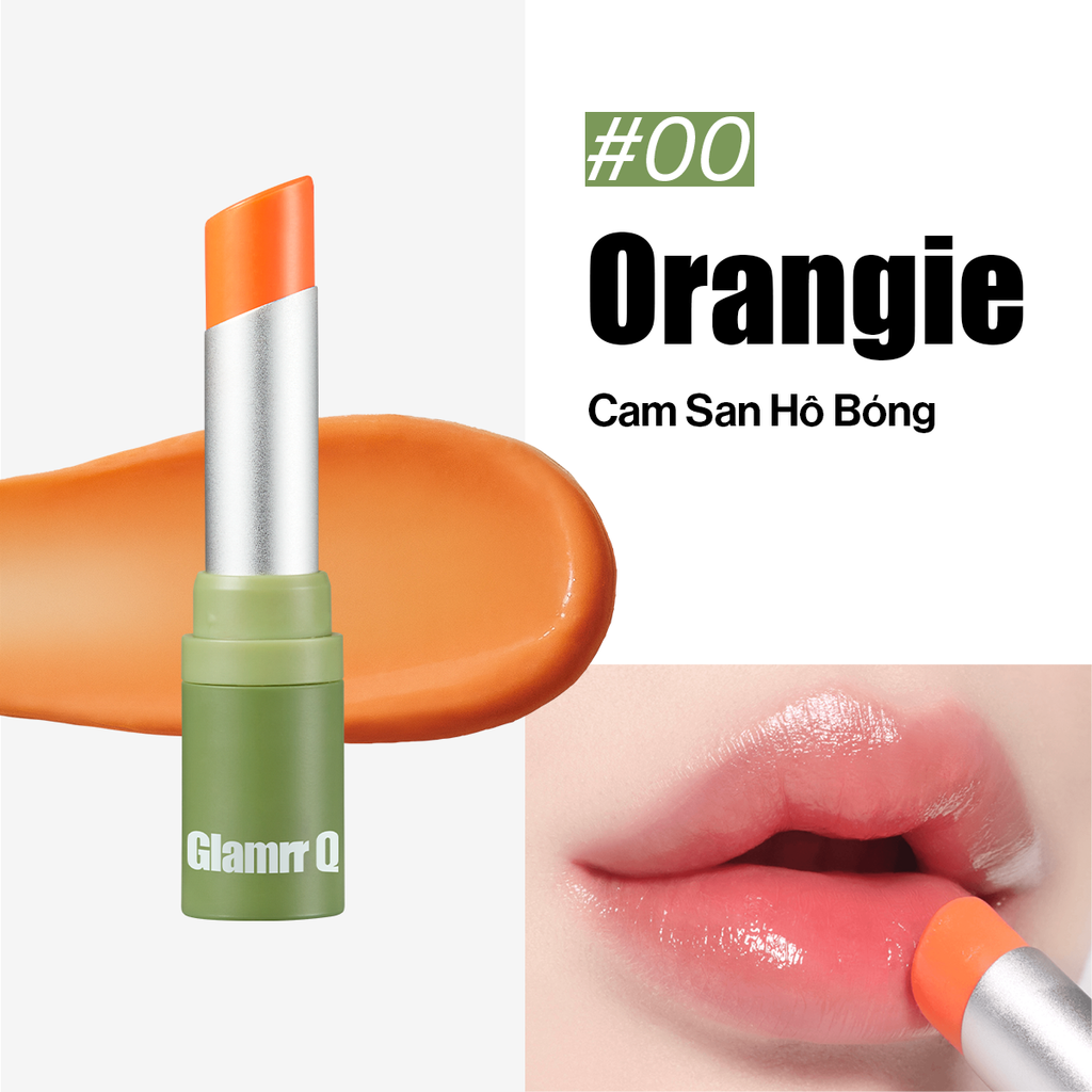 Son Dưỡng Có Màu Thuần Chay Glamrr Q Vegan Super Lip Balm (4.5g)