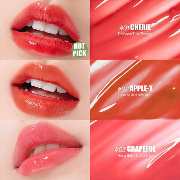 Son Dưỡng Có Màu Thuần Chay Glamrr Q Vegan Super Lip Balm (4.5g)