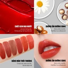 Son Kem Lì Glamrr Q Long Wear Lip Cream Full Size (5g)