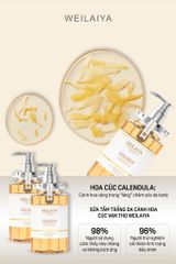 Sữa Tắm Trắng Da Cánh Hoa Cúc Vạn Thọ Weilaiya Chai 450ml