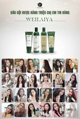 Cặp Gội-Xả Gừng Gừng Hà Thủ Ô Weilaiya
