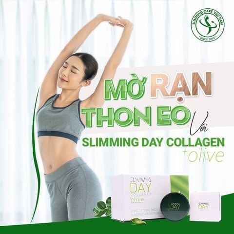 Bộ Giảm Mỡ – Mờ Rạn Slimming Day Collagen thế hệ mới