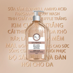Sữa Tắm Nước Hoa Nuôi Dưỡng Cấp Ẩm Elvawell Chai 500ml - Amino Acid Elvawell - Miss Wonder