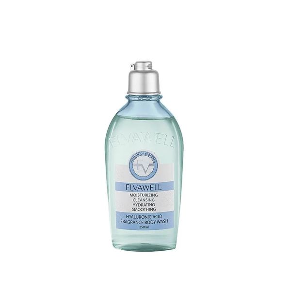 Sữa Tắm Nước Hoa Cấp Ẩm Elvawell Chai 250ml - Hyaluronic Acid Elvawell Baby Blue