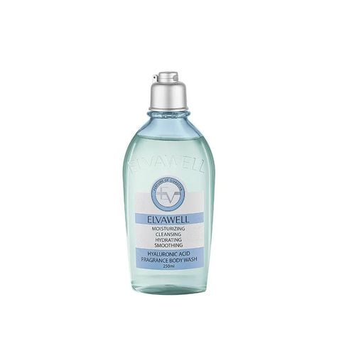 Sữa Tắm Nước Hoa Cấp Ẩm Elvawell Chai 250ml - Hyaluronic Acid Elvawell Baby Blue