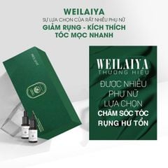 Serum Kích Mọc Và Làm Dày Tóc Weilaiya Ginger Hair Root Nourishing Essence (Hộp 8 lọ 5ml)