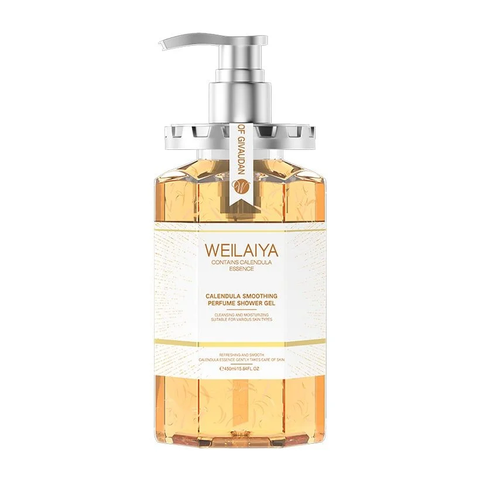 Sữa Tắm Trắng Da Cánh Hoa Cúc Vạn Thọ Weilaiya Chai 450ml
