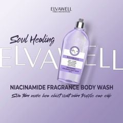 Sữa Tắm Nước Hoa Trắng Da Niacinamide Elvawell Chai 250ml - Soul Healing