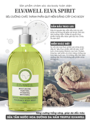 Sữa Tắm Nấm Truffle Trắng Da Elvawell Chai 500ml) - White Truffle Whitening Elvawell - Elva Spirit