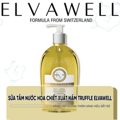 Sữa Tắm Nước Hoa Nấm Truffle Elvawell Chai 500ml - White Truffle Elvawell - Sugar Honey