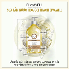 Sữa Tắm Nước Hoa Nấm Truffle Elvawell Chai 500ml - White Truffle Elvawell - Sugar Honey