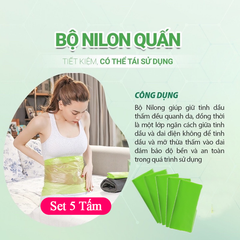 Cuộn/Tấm PE Quấn Bụng Bắp Đùi Bắp Tay 7-25cm - Dùng SP Slimming Care (Kem Slimming Day-Đai Ủ Slimming Body)