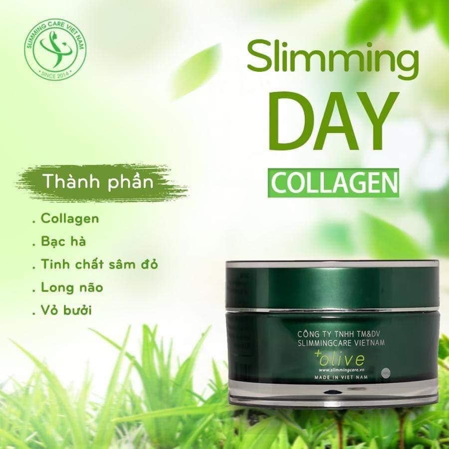 Kem Tan Mỡ Mờ Rạn Slimming Day Collagen Hộp 200g