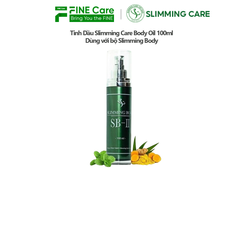 Tinh Dầu Giảm Mỡ Slimming Body Chai 100ml - Thẩm Thấu Nhanh, Không Gây Bỏng Rát (Dùng chung với Đai ủ nóng Slimming Body)