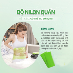 Cuộn/Tấm PE Quấn Bụng Bắp Đùi Bắp Tay 7-25cm - Dùng SP Slimming Care (Kem Slimming Day-Đai Ủ Slimming Body)