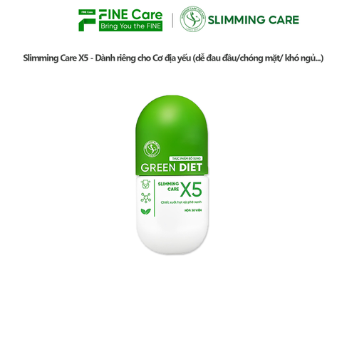Combo 2 Hộp Viên Thảo Mộc Giảm Cân Slimming Care X5 - Giảm Cân An Toàn Hiệu Quả