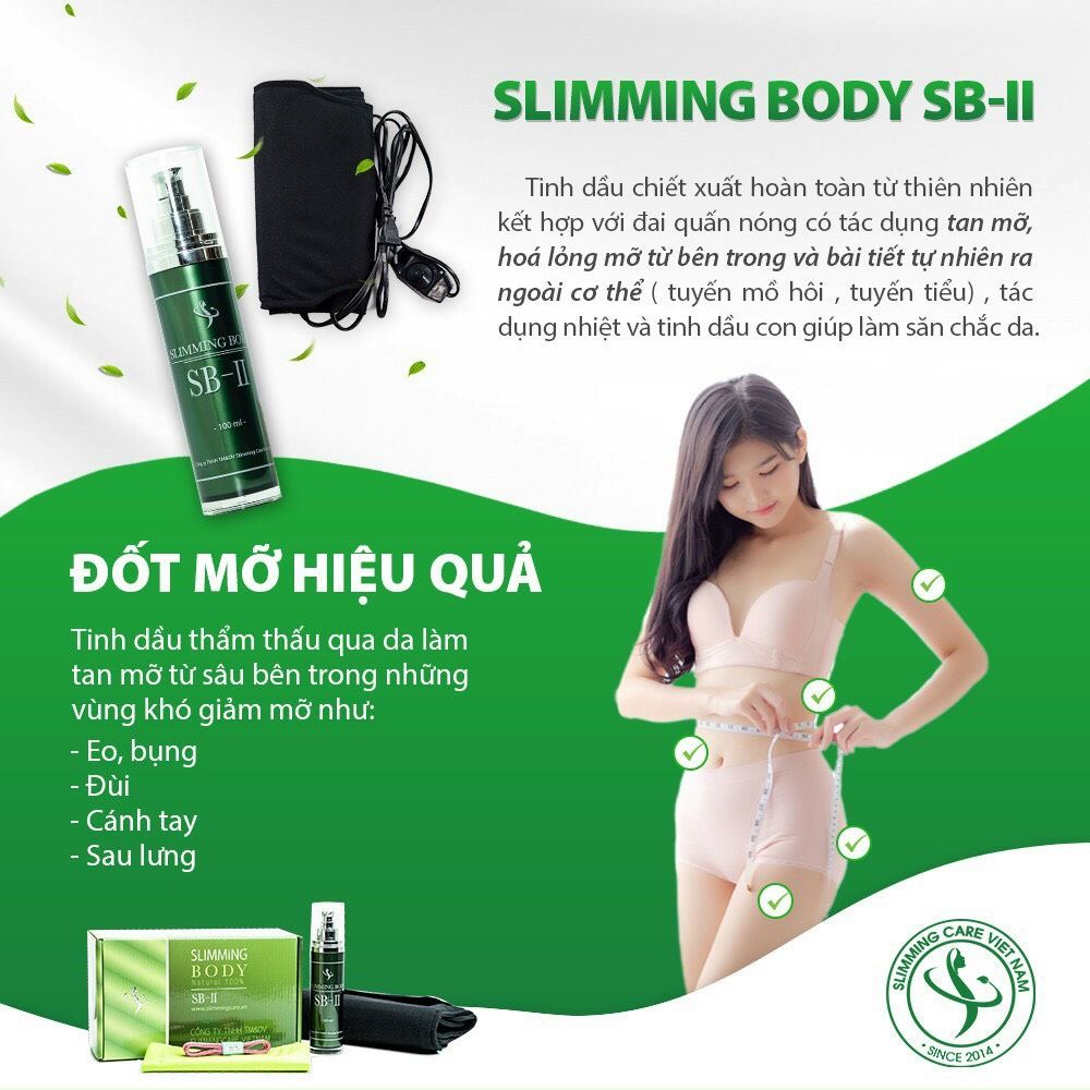 Bộ Ủ Nóng Tan Mỡ Slimming Body - Bí Quyết Sở Hữu Thân Hình Thon Thả, Quyến Rũ