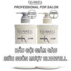 Dầu Gội Giảm Gàu Siêu Suôn Mượt Elvawell 500ml - 1000ml