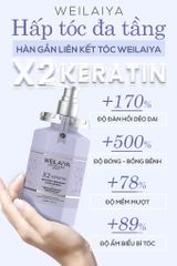 Hấp Đa Tầng Phục Hồi Liên Kết Tóc Weilaiya X2 Keratin Chai 450ml