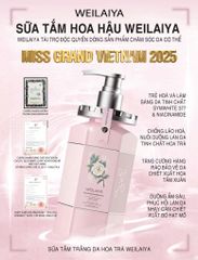 Sữa Tắm Trắng Da Hương Hoa Trà Camellia Weilaiya Chai 450ml