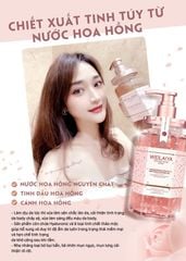 Sữa Tắm Trắng Da Cánh Hoa Hồng Damask Weilaiya Chai 450ml
