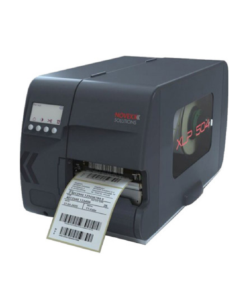 MÁY IN MÃ VẠCH NOVEXX XLP 504