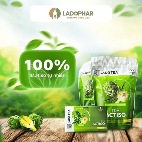 LADO TEA TRÀ ACTISÔ - HỘP 20 GÓI