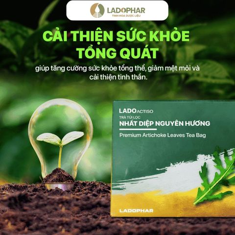 LADOACTISO TRÀ TÚI LỌC NHẤT DIỆP NGUYÊN HƯƠNG