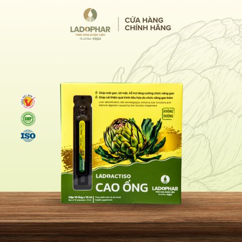 LADO ACTISO CAO ỐNG ACTISÔ EXTRA (KHÔNG ĐƯỜNG)