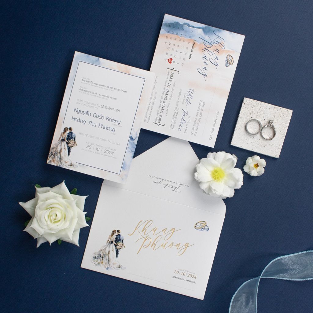 Thiệp cưới Sắc Màu Định Mệnh - TL-C008