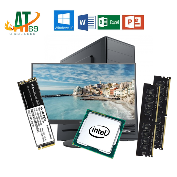  PC XA-20-02 (i3 12100, RAM 16GB, SSD 256GB, Màn 21.5 Inch, Phím, Chuột) 