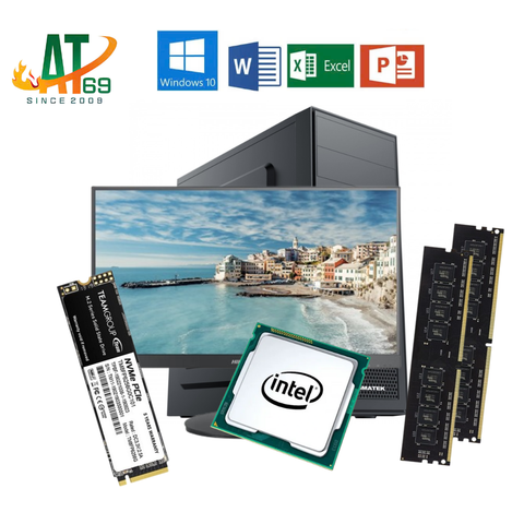  PC XA-20-03 (G7400, RAM 16GB, SSD 256GB, Màn 21.5 Inch, Phím, Chuột) 