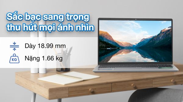  Laptop Dell Inspiron 3530 71043885 (i5 1334U/16GB/512GB SSD/15.6 inch FHD/Win 11/OfficeHS21/Bạc/BẢO HÀNH 12 THÁNG) KM: Túi laptop, Chuột KD, Di chuột, Bộ vệ sinh mt. Khi mua phụ kiện đi kèm giảm giá 10% 