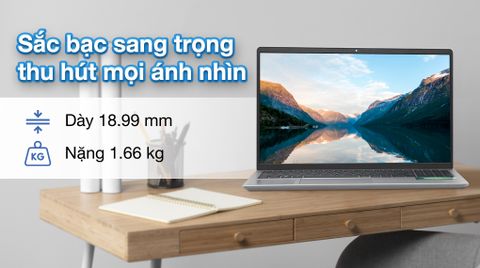  Laptop Dell Inspiron 3530 71043885 (i5 1334U/16GB/512GB SSD/15.6 inch FHD/Win 11/OfficeHS21/Bạc/BẢO HÀNH 12 THÁNG) KM: Túi laptop, Chuột KD, Di chuột, Bộ vệ sinh mt. Khi mua phụ kiện đi kèm giảm giá 10% 