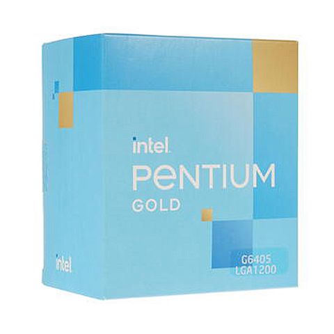  CPU Intel Pentium Gold G6405 (4.1GHz, 2 nhân 4 luồng, 4MB Cache, 58W, Socket Intel LGA 1200) 