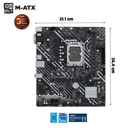  Mainboard Asus PRIME H610M-E D4 (LGA 1700) 