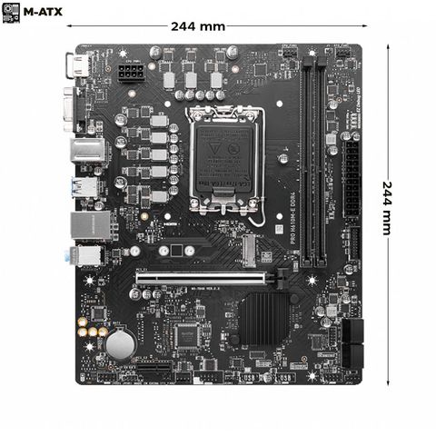  Mainboard MSI PRO H610M-E DDR4 (LGA 1700) 