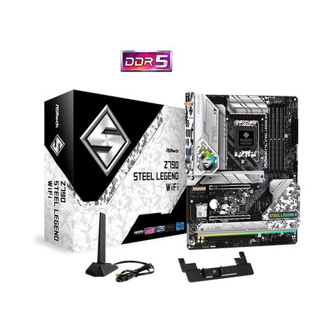  Mainboard ASROCK Z790 STEEL LEGEND WIFI DDR5 (LGA 1700) 