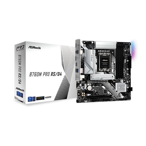  Mainboard ASROCK B760M Pro RS/D4 (LGA 1700) 
