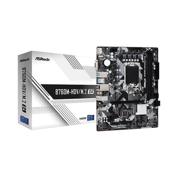  Mainboard ASROCK B760M-HDV/M.2 D4 (LGA 1700) 