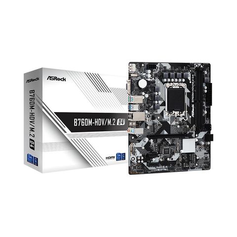  Mainboard ASROCK B760M-HDV/M.2 D4 (LGA 1700) 