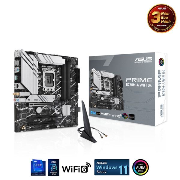  Mainboard ASUS PRIME B760M-A WIFI D4 
